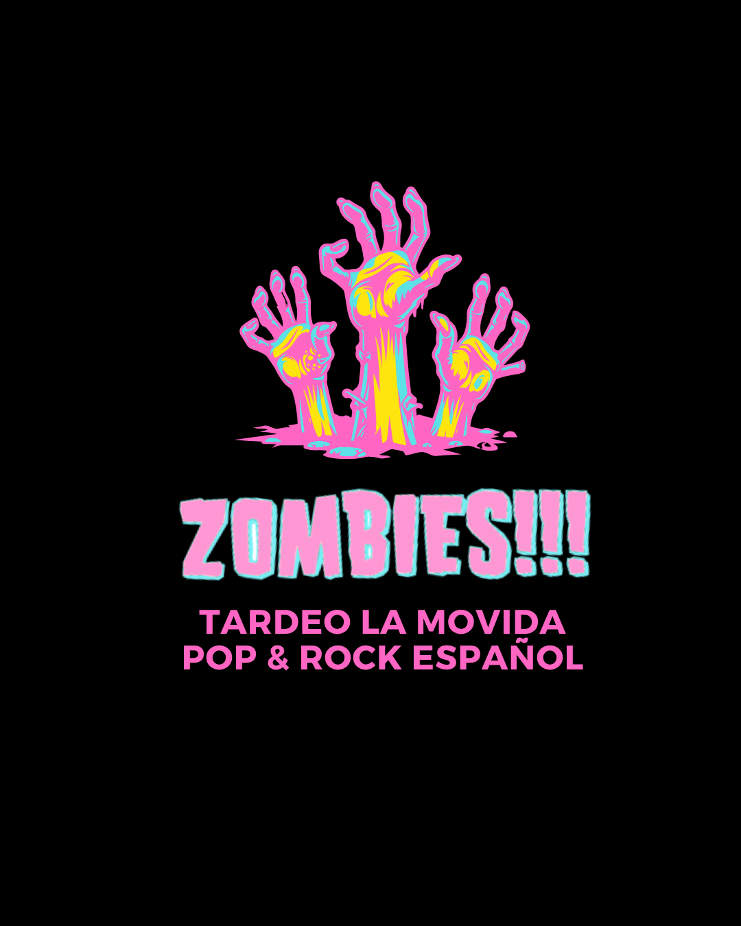 ZOMBIES - TARDEO LA MOVIDA - POP ROCK ESPAÑOL - SÁBADO 13 DE JUNIO DE 18H A 23:30H